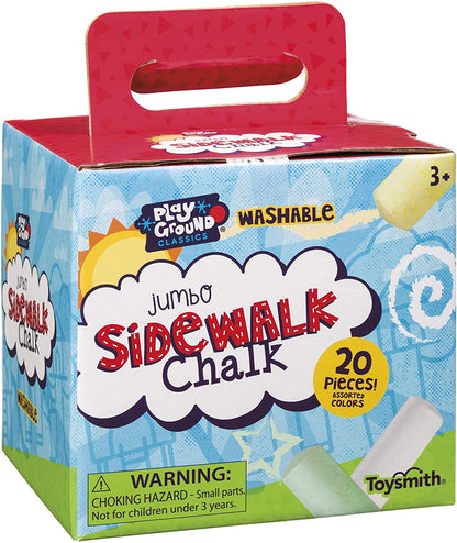 Jumbo Chalk 20 Pieces