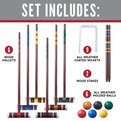 Family Croquet Set