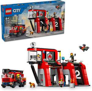Fire Station N Fire Truck