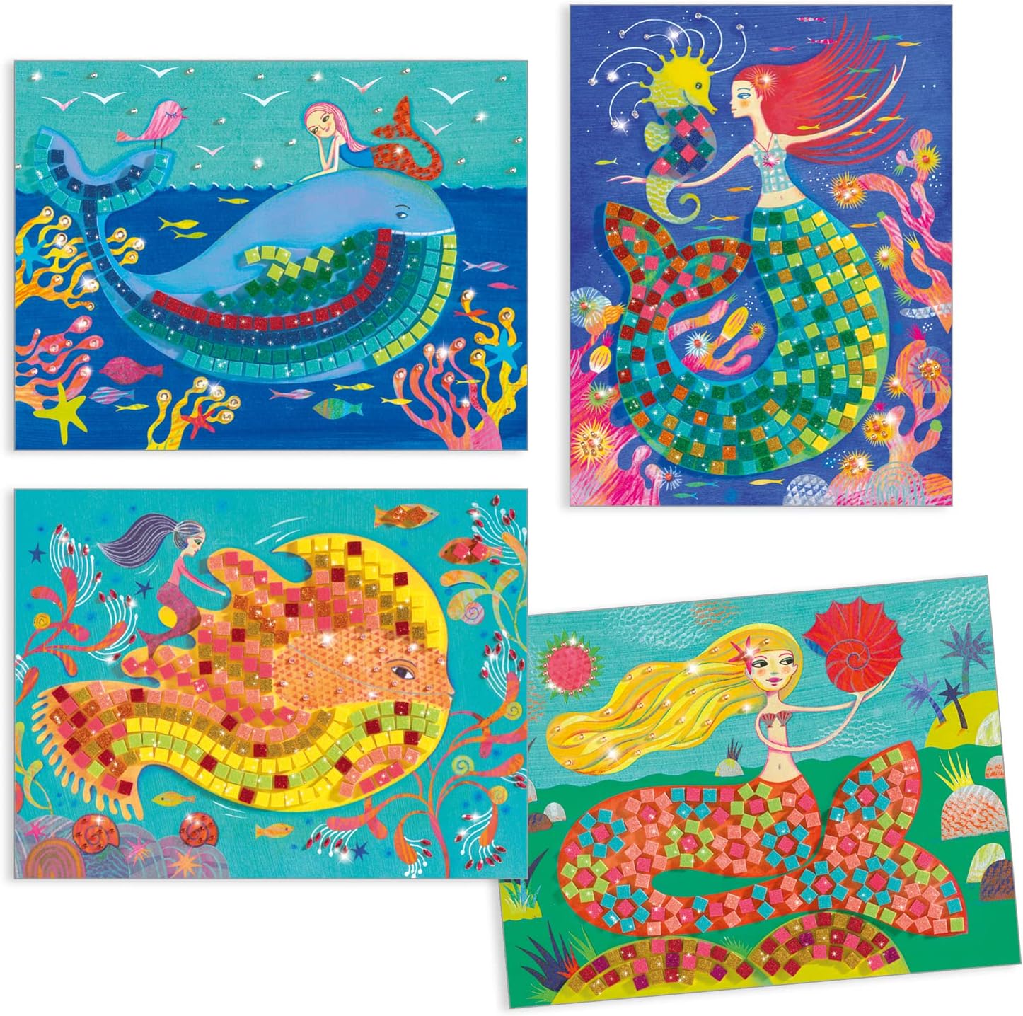 Mermaid Mosaic Craft