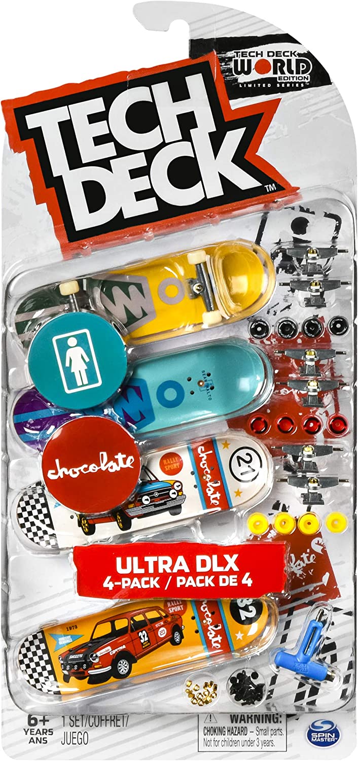 Tech Deck Dlx 4 Pack