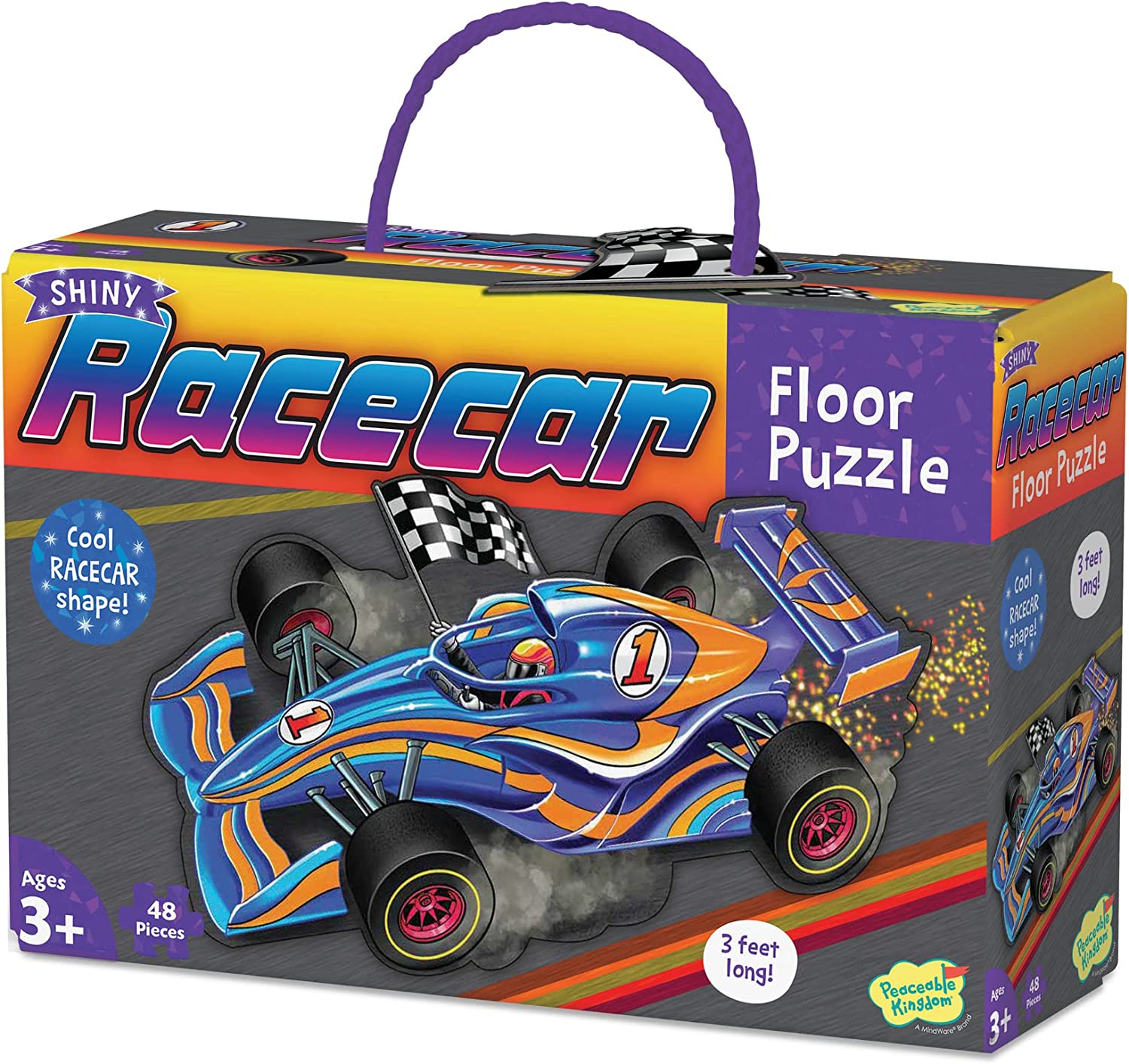 Racecar Floor Puzzle 48pc
