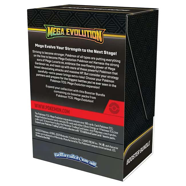 Pokemon Tcg Mega Evolution 1 Booster Bundle