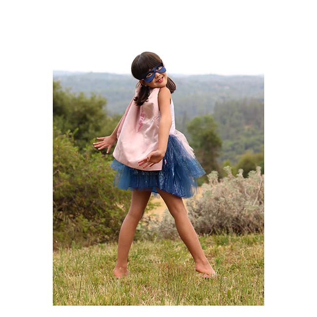 Tutu Cape Mask Rose Gold