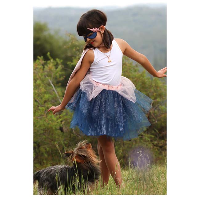 Tutu Cape Mask Rose Gold