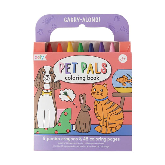 Pet Pals Color Bk Crayons