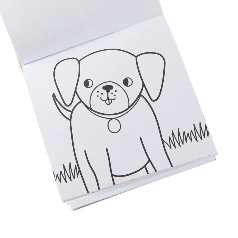 Pet Pals Color Bk Crayons