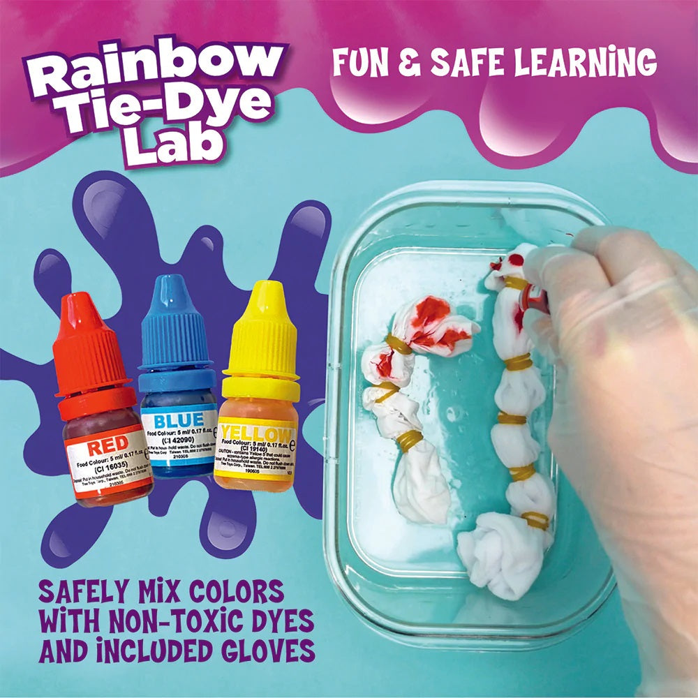Rainbow Tie Dye Lab