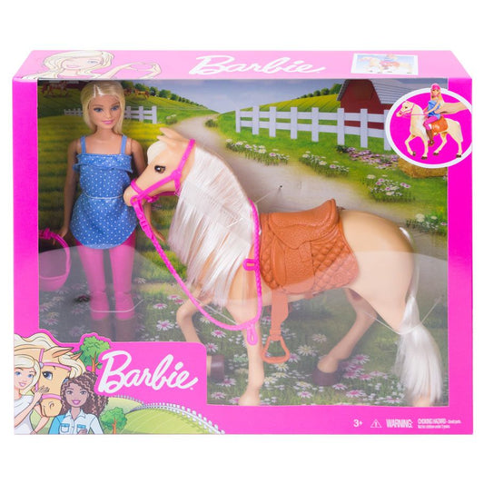 Barbie Horse & Doll