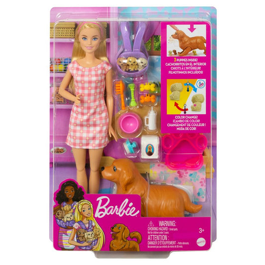 Barbie Mom & Pups Playset