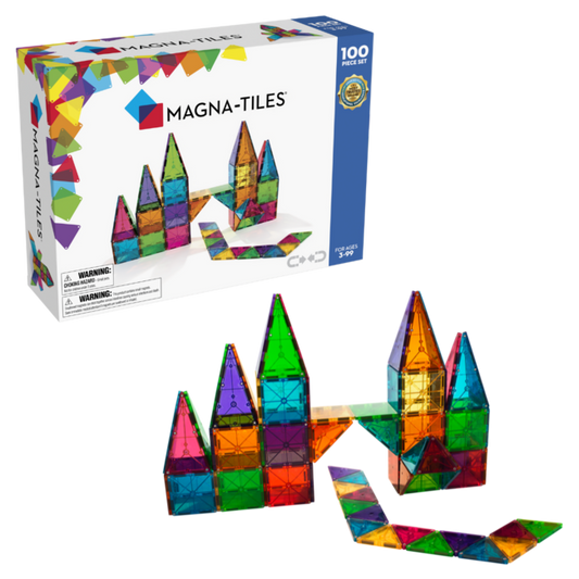 Magnatiles Clear 100 Pc